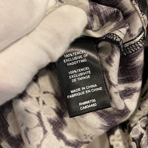 Rebecca Taylor Alicia Top Long Sleeve Buttoned Floral Blouse Size 8 NWT - Picture 12 of 15